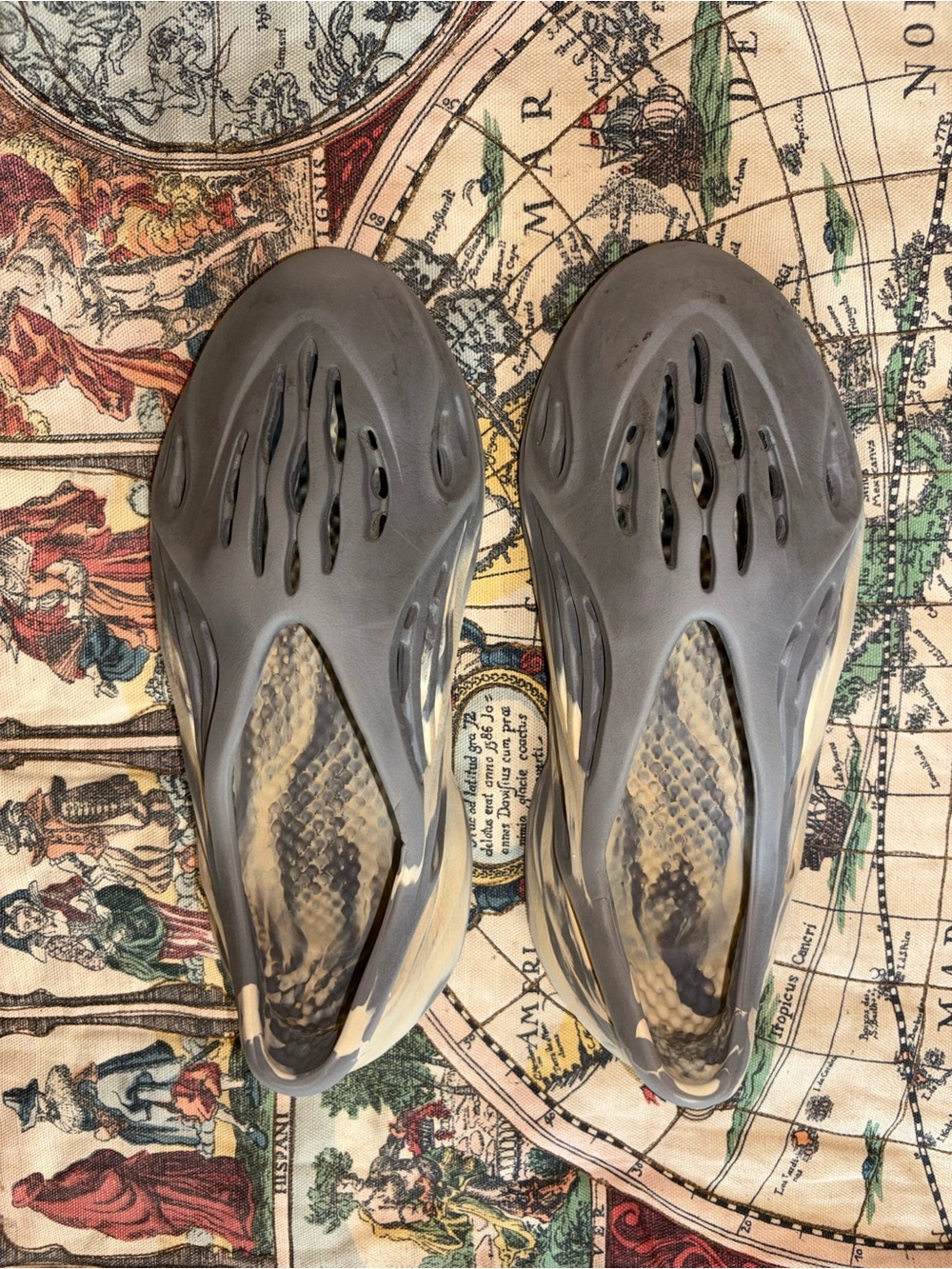 Men's Gray Slip-On Ventilated Casual Shoes